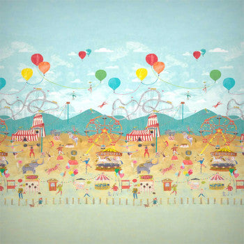 HARLEQUIN CARTA DA PARATI BOOK OF LITTLE TREASURES LIFES A CIRCUS