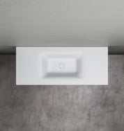 ACQUAPAZZA PEACY LAVABO INTEGRATO PER TOP SOSPESO