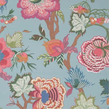 THIBAUT CARTA DA PARATI INDIENNE JACOBEAN