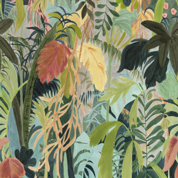 THIBAUT CARTA DA PARATI ISLANDER RAINFOREST MURAL